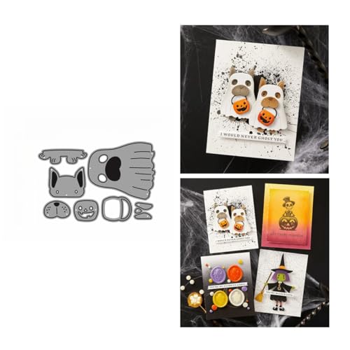 Halloween Geist Metall Stanzschablone, Stanzformen, Stanzbögen, Prägeschablonen, Cutting Die Set, Stanzschablonen für DIY Scrapbooking, Fotoalbum Dekorative Halloween Geist Metall Stanzschablone, Stanzformen, Stanzbögen, Prägeschablonen, Cutting Die Set, Stanzschablonen für DIY Scrapbooking, Fotoalbum Dekorative von Lotmouday