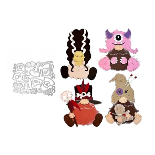 Halloween Metall Stanzschablone, Stanzformen, Stanzbögen, Prägeschablonen, Cutting Die Set, Stanzschablonen für DIY Scrapbooking, Fotoalbum Dekorative von Lotmouday