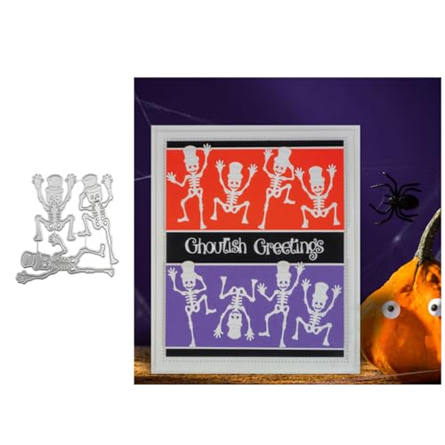 Halloween Metall Stanzschablone, Stanzformen, Stanzbögen, Prägeschablonen, Cutting Die Set, Stanzschablonen für DIY Scrapbooking, Fotoalbum Dekorative von Lotmouday