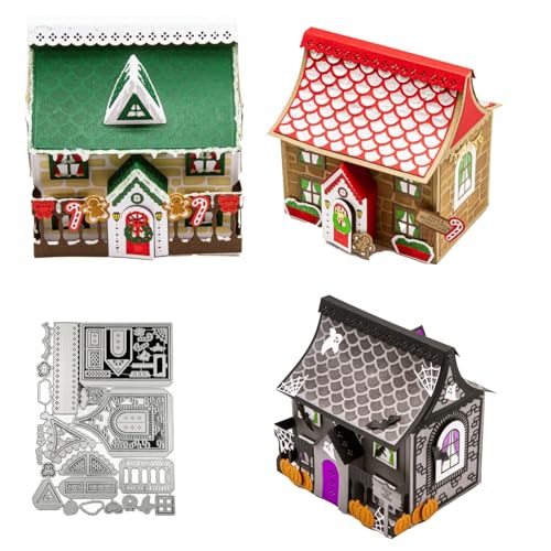 Haus Metall Stanzschablone, Stanzformen, Stanzbögen, Prägeschablonen, Cutting Die Set, Stanzschablonen für DIY Scrapbooking, Fotoalbum Dekorative Haus Metall Stanzschablone, Stanzformen, Stanzbögen, Prägeschablonen, Cutting Die Set, Stanzschablonen für DIY Scrapbooking, Fotoalbum Dekorative von Lotmouday