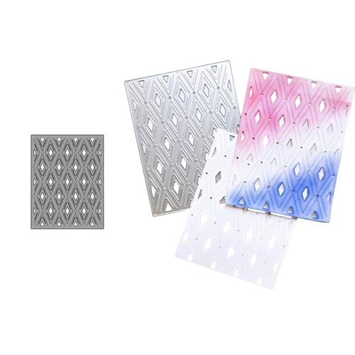 Hintergrund Metall Stanzschablone, Stanzformen, Stanzbögen, Prägeschablonen, Cutting Die Set, Stanzschablonen für DIY Scrapbooking, Fotoalbum Dekorative von Lotmouday