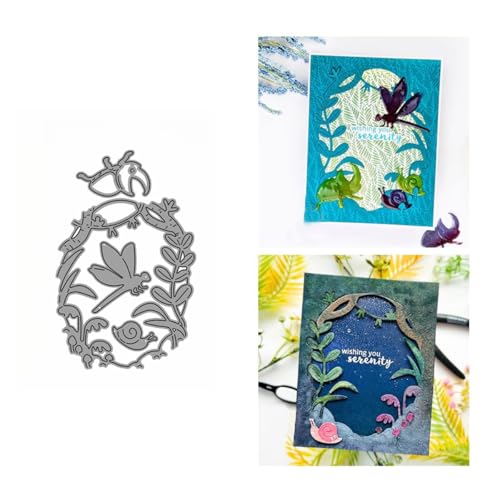 Insekten Metall Stanzschablone, Stanzformen, Stanzbögen, Prägeschablonen, Cutting Die Set, Stanzschablonen für DIY Scrapbooking, Fotoalbum Dekorative von Lotmouday