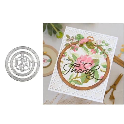 Kreis Metall Stanzschablone, Stanzformen, Stanzbögen, Prägeschablonen, Cutting Die Set, Stanzschablonen für DIY Scrapbooking, Fotoalbum Dekorative Kreis Metall Stanzschablone, Stanzformen, Stanzbögen, Prägeschablonen, Cutting Die Set, Stanzschablonen für DIY Scrapbooking, Fotoalbum Dekorative von Lotmouday