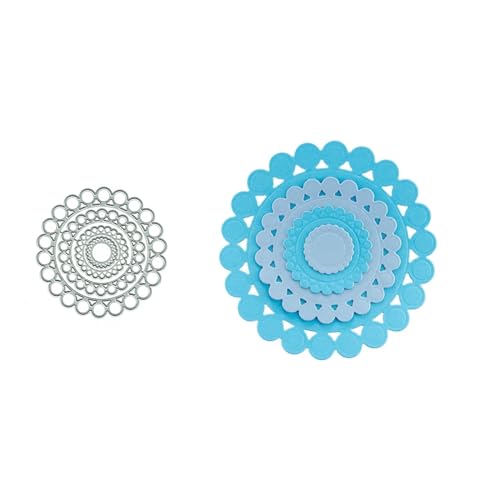 Rahmen Metall Stanzschablone, Stanzformen, Stanzbögen, Prägeschablonen, Cutting Die Set, Stanzschablonen für DIY Scrapbooking, Fotoalbum Dekorative von Lotmouday