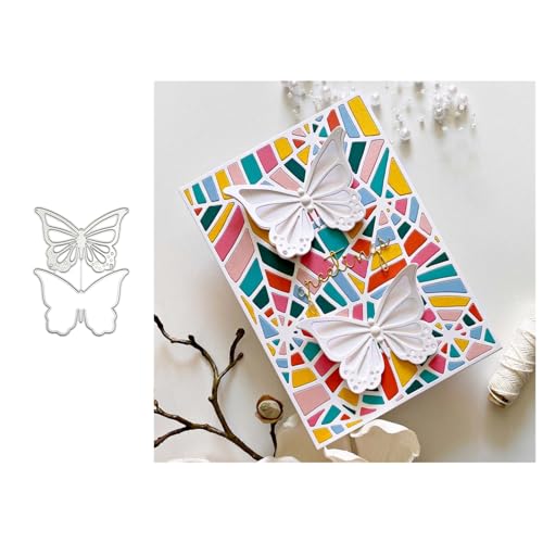 Schmetterlinge Metall Stanzschablone, Stanzformen, Stanzbögen, Prägeschablonen, Cutting Die Set, Stanzschablonen für DIY Scrapbooking, Fotoalbum Dekorative Schmetterlinge Metall Stanzschablone, Stanzformen, Stanzbögen, Prägeschablonen, Cutting Die Set, Stanzschablonen für DIY Scrapbooking, Fotoalbum Dekorative von Lotmouday