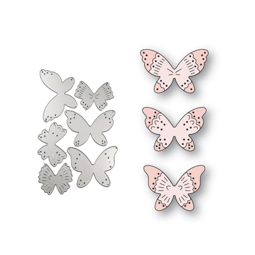 Schmetterlinge Metall Stanzschablone, Stanzformen, Stanzbögen, Prägeschablonen, Cutting Die Set, Stanzschablonen für DIY Scrapbooking, Fotoalbum Dekorative Schmetterlinge Metall Stanzschablone, Stanzformen, Stanzbögen, Prägeschablonen, Cutting Die Set, Stanzschablonen für DIY Scrapbooking, Fotoalbum Dekorative von Lotmouday