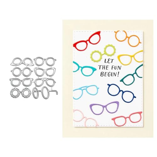 Sonnenbrille Metall Stanzschablone, Stanzformen, Stanzbögen, Prägeschablonen, Cutting Die Set, Stanzschablonen für DIY Scrapbooking, Fotoalbum Dekorative Sonnenbrille Metall Stanzschablone, Stanzformen, Stanzbögen, Prägeschablonen, Cutting Die Set, Stanzschablonen für DIY Scrapbooking, Fotoalbum Dekorative von Lotmouday