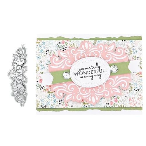 Spitze Metall Stanzschablone, Stanzformen, Stanzbögen, Prägeschablonen, Cutting Die Set, Stanzschablonen für DIY Scrapbooking, Fotoalbum Dekorative Spitze Metall Stanzschablone, Stanzformen, Stanzbögen, Prägeschablonen, Cutting Die Set, Stanzschablonen für DIY Scrapbooking, Fotoalbum Dekorative von Lotmouday