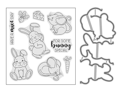 Süße Tiere Stempel und Stanzen Set, Stempel Stanzformen Sets Scrapbooking Prägeschablone Für DIY Scrapbooking Kunsthandwerk Süße Tiere Stempel und Stanzen Set, Stempel Stanzformen Sets Scrapbooking Prägeschablone Für DIY Scrapbooking Kunsthandwerk von Lotmouday