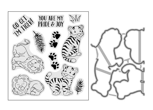Süße Tiere Stempel und Stanzen Set, Stempel Stanzformen Sets Scrapbooking Prägeschablone Für DIY Scrapbooking Kunsthandwerk Süße Tiere Stempel und Stanzen Set, Stempel Stanzformen Sets Scrapbooking Prägeschablone Für DIY Scrapbooking Kunsthandwerk von Lotmouday