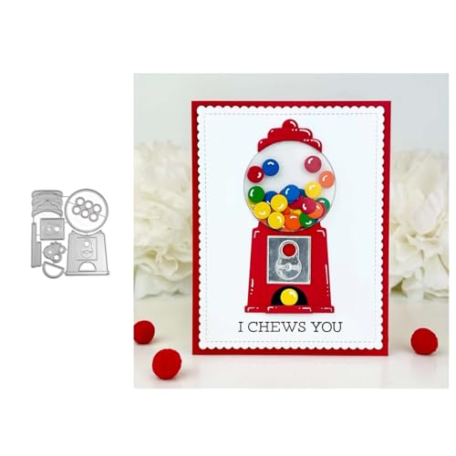 Süßigkeiten Maschine Metall Stanzschablone, Stanzformen, Stanzbögen, Prägeschablonen, Cutting Die Set, Stanzschablonen für DIY Scrapbooking, Fotoalbum Dekorative Süßigkeiten Maschine Metall Stanzschablone, Stanzformen, Stanzbögen, Prägeschablonen, Cutting Die Set, Stanzschablonen für DIY Scrapbooking, Fotoalbum Dekorative von Lotmouday