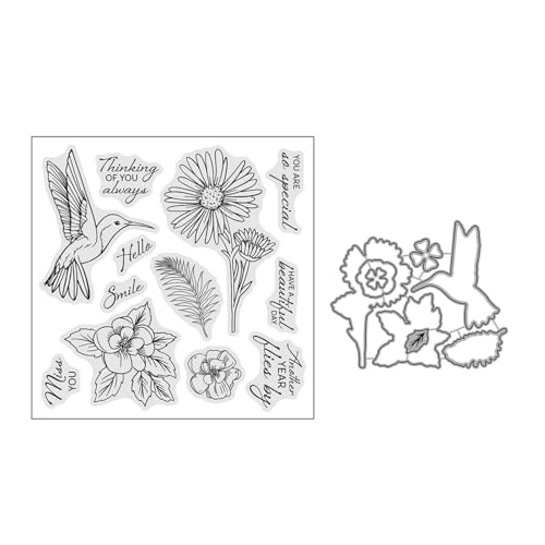 Vogelblume Stempel und Stanzen Set, Stempel Stanzformen Sets Scrapbooking Prägeschablone Für DIY Scrapbooking Kunsthandwerk Vogelblume Stempel und Stanzen Set, Stempel Stanzformen Sets Scrapbooking Prägeschablone Für DIY Scrapbooking Kunsthandwerk von Lotmouday
