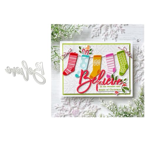 Weihnachts Schneeball Metall Stanzschablone, Stanzformen, Stanzbögen, Prägeschablonen, Cutting Die Set, Stanzschablonen für DIY Scrapbooking, Fotoalbum Dekorative von Lotmouday