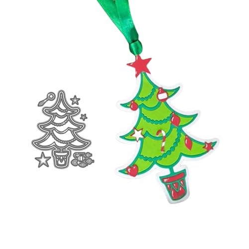 Weihnachtsbaum Metall Stanzschablone, Stanzformen, Stanzbögen, Prägeschablonen, Cutting Die Set, Stanzschablonen für DIY Scrapbooking, Fotoalbum Dekorative Weihnachtsbaum Metall Stanzschablone, Stanzformen, Stanzbögen, Prägeschablonen, Cutting Die Set, Stanzschablonen für DIY Scrapbooking, Fotoalbum Dekorative von Lotmouday