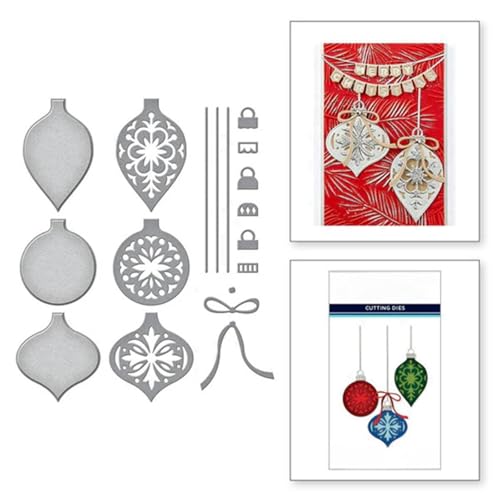 Weihnachtskugel Metall Stanzschablone, Stanzformen, Stanzbögen, Prägeschablonen, Cutting Die Set, Stanzschablonen für DIY Scrapbooking, Fotoalbum Dekorative Weihnachtskugel Metall Stanzschablone, Stanzformen, Stanzbögen, Prägeschablonen, Cutting Die Set, Stanzschablonen für DIY Scrapbooking, Fotoalbum Dekorative von Lotmouday