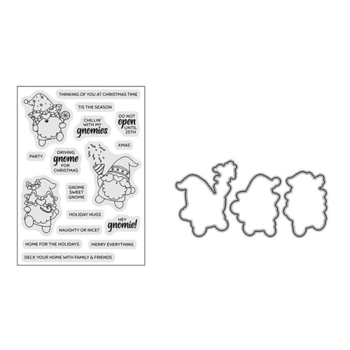 Weihnachtsmann Stempel und Stanzen Set, Stempel Stanzformen Sets Scrapbooking Prägeschablone Für DIY Scrapbooking Kunsthandwerk Weihnachtsmann Stempel und Stanzen Set, Stempel Stanzformen Sets Scrapbooking Prägeschablone Für DIY Scrapbooking Kunsthandwerk von Lotmouday