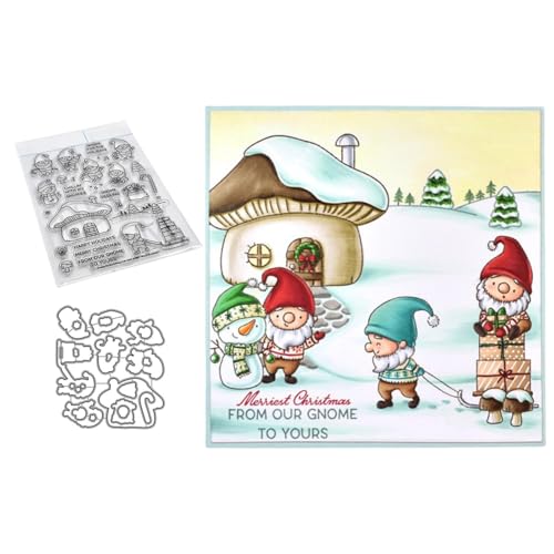 Weihnachtsmann Stempel und Stanzen Set, Stempel Stanzformen Sets Scrapbooking Prägeschablone Für DIY Scrapbooking Kunsthandwerk Weihnachtsmann Stempel und Stanzen Set, Stempel Stanzformen Sets Scrapbooking Prägeschablone Für DIY Scrapbooking Kunsthandwerk von Lotmouday