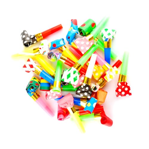 Lotsdonxia 25 Stück Bunte Party Blasrollen - Mehrzweck-Partyzubehör Lustige Krachmacher für Feiern, Geburtstage, Hochzeiten und Festivals Lotsdonxia 25 Stück Bunte Party Blasrollen - Mehrzweck-Partyzubehör Lustige Krachmacher für Feiern, Geburtstage, Hochzeiten und Festivals von Lotsdonxia