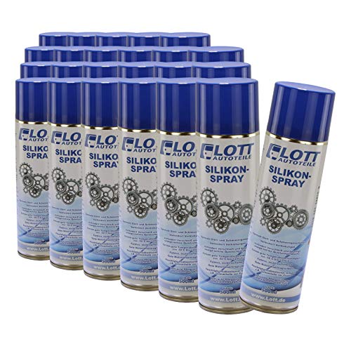 24X Lott Silikonspray 500ml / Silikon Spray Schmierstoff Schmiermittel Siliconespray 24X Lott Silikonspray 500ml / Silikon Spray Schmierstoff Schmiermittel Siliconespray von Lott-Autoteile