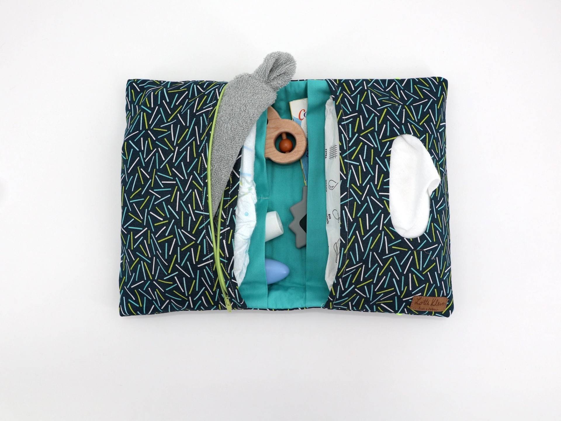 Windeltasche | Wickeltasche Personalisiert Mit Namen Wickelunterlage Windeltasche | Wickeltasche Personalisiert Mit Namen Wickelunterlage von LottiKleinShop