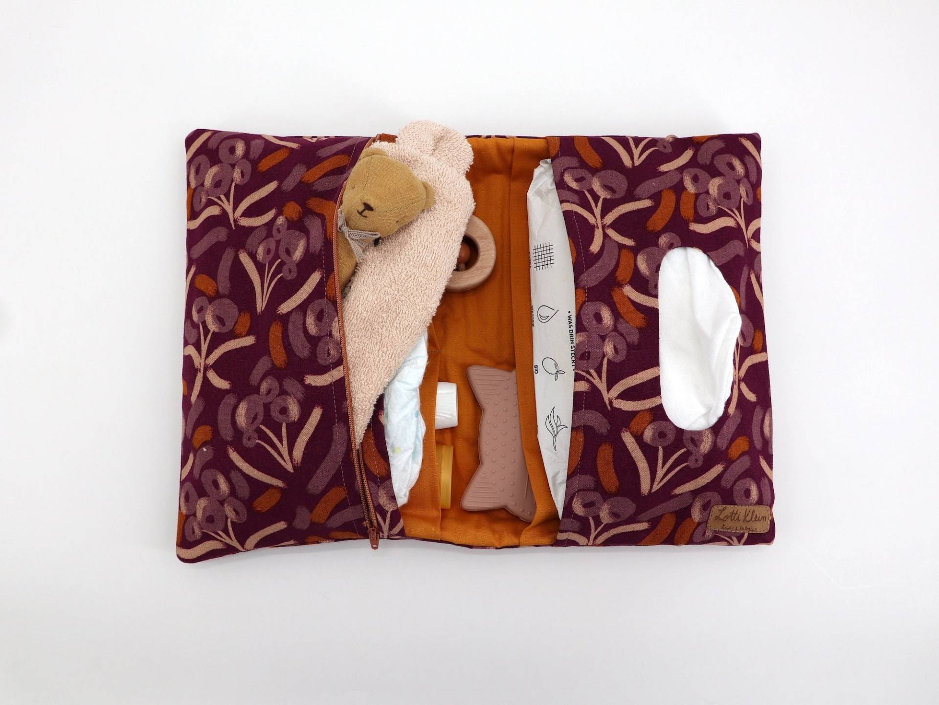 Windeltasche | Wickeltasche Personalisiert Mit Namen Wickelunterlage Windeltasche | Wickeltasche Personalisiert Mit Namen Wickelunterlage von LottiKleinShop