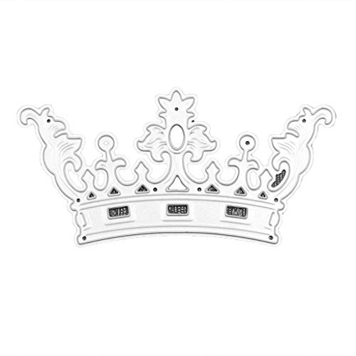 Crown Metall-Stanzformen, Stanzformen für Kartenherstellung, Prägeschablonen für Scrapbooking, DIY Alben, Papierkarten, Dekoration von Lottoyday