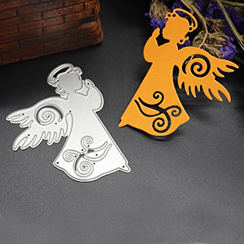 Engel-Metall-Stanzformen, Stanzformen Stanzschablonen für Kartenherstellung, Prägeschablonen für Scrapbooking, DIY Alben, Papierkarten, Dekoration von Lottoyday
