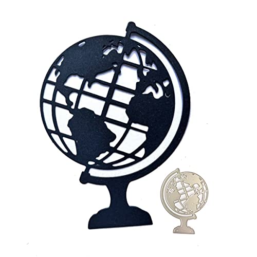 Globus Metall Stanzformen Stanzformen für Kartenherstellung Ausstanzung Prägeschablonen für Scrapbooking DIY Album Papier Karten Dekoration von Lottoyday