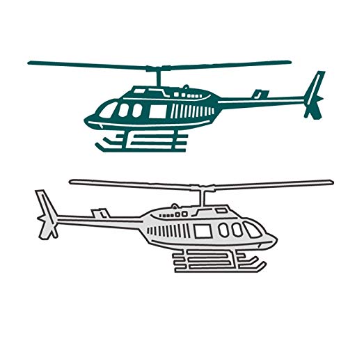 Helikopter-Metall-Stanzformen, Stanzformen für Kartenherstellung, Prägeschablonen für Scrapbooking, DIY Alben, Papierkarten, Kunsthandwerk, Dekoration von Lottoyday
