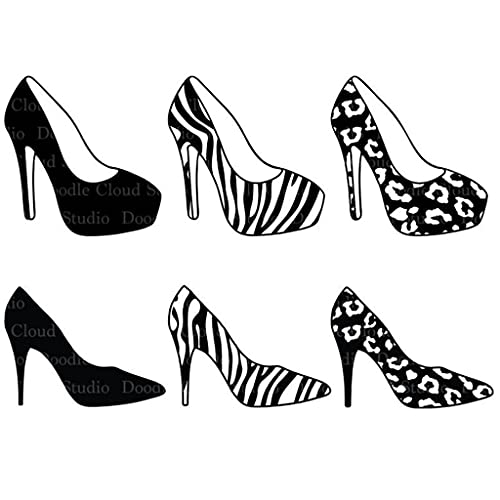 High Heel Metall-Stanzformen, Stanzformen für Kartenherstellung, Prägeschablonen für Scrapbooking, DIY-Album, Papierkarten, Dekoration von Lottoyday
