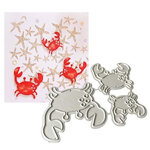 Krebs-Metall-Stanzformen, Stanzformen für Kartenherstellung, Prägeschablonen für Scrapbooking, DIY Alben, Papierkarten, Kunsthandwerk, Dekoration von Lottoyday
