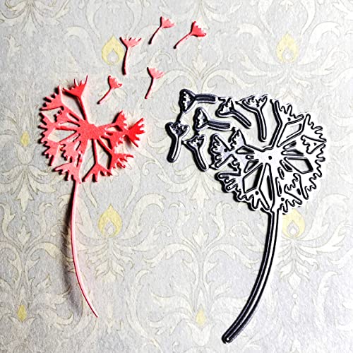 Pusteblume Metall Stanzformen, Stanzformen für Kartenherstellung Abstand, Prägeschablonen für Scrapbooking, DIY Album Papier Karten Dekoration von Lottoyday