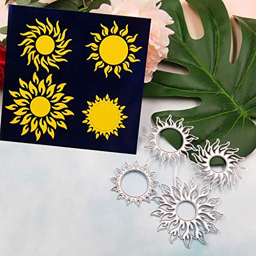 Sonnen-Metall-Stanzformen, Stanzformen für Kartenherstellung, Prägeschablonen für Scrapbooking, DIY-Album, Papierkarten, Kunsthandwerk, Dekoration Sonnen-Metall-Stanzformen, Stanzformen für Kartenherstellung, Prägeschablonen für Scrapbooking, DIY-Album, Papierkarten, Kunsthandwerk, Dekoration von Lottoyday