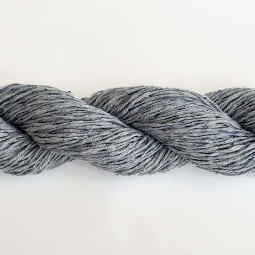 2 Knäuel insgesamt 100 g Lotus Yarns Barock Frühling Sommer Strickgarn, 10% Seide, 58% Baumwolle, 32% Leinen, Häkelgarn für Schal, Rock, Mantel und Weste (04) von Lotus Yarns