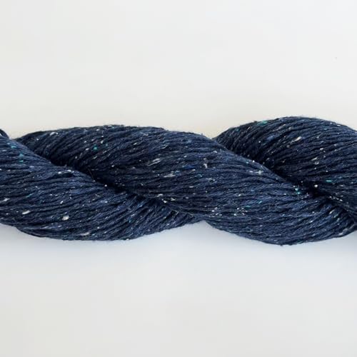 2 Knäuel insgesamt 100 g Lotus Yarns Barock Frühling Sommer Strickgarn, 10% Seide, 58% Baumwolle, 32% Leinen, Häkelgarn für Schal, Rock, Mantel und Weste (08) von Lotus Yarns