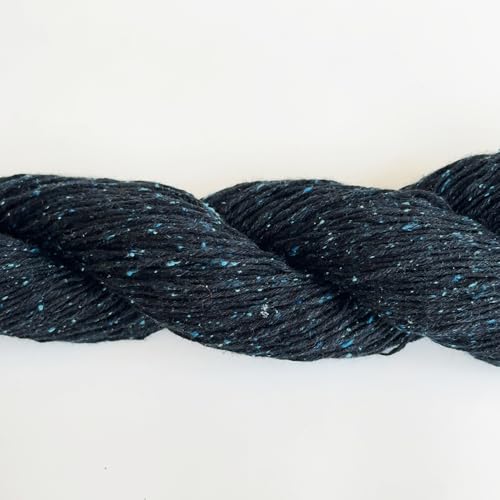 2 Knäuel insgesamt 100 g Lotus Yarns Barock Frühling Sommer Strickgarn, 10% Seide, 58% Baumwolle, 32% Leinen, Häkelgarn für Schal, Rock, Mantel und Weste (09) von Lotus Yarns