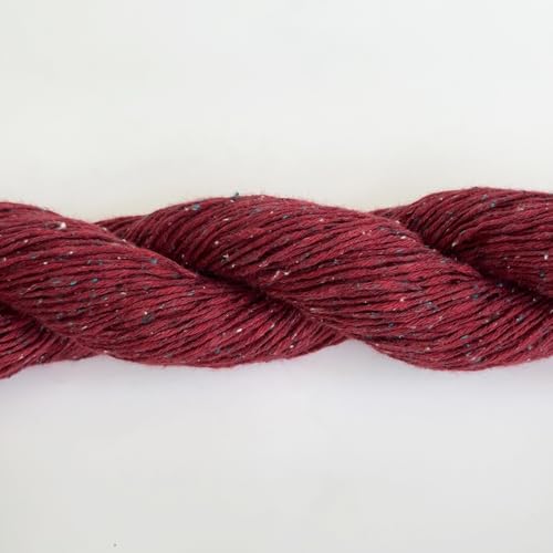 Lotus Yarns Barock-Strickgarn, 2 Knäuel, insgesamt 100 g, 10 % Seide, 58 % Baumwolle, 32 % Leinen, Häkelgarn für Schal, Rock, Mantel und Weste (10) von Lotus Yarns