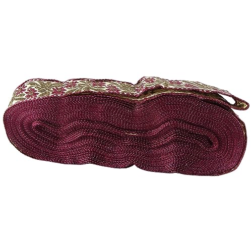 Loufy Blumen-Bänder, Jacquard, bestickt, Spitzenbesatz, Stoff für Kleidertasche, Vorhang, Spitzenstoff, Stil A Loufy Blumen-Bänder, Jacquard, bestickt, Spitzenbesatz, Stoff für Kleidertasche, Vorhang, Spitzenstoff, Stil A von Loufy