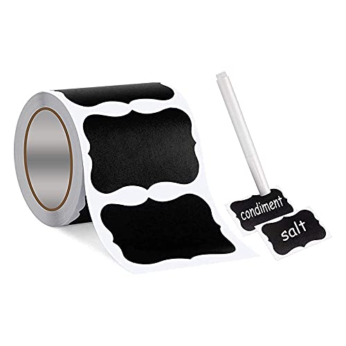 Loufy Whiteboard-Etiketten in Wellenform, rechteckig, abwischbar und wiederverwendbar, mit 1 Flüssigkreide-Stift, 150 Stück Loufy Whiteboard-Etiketten in Wellenform, rechteckig, abwischbar und wiederverwendbar, mit 1 Flüssigkreide-Stift, 150 Stück von Loufy