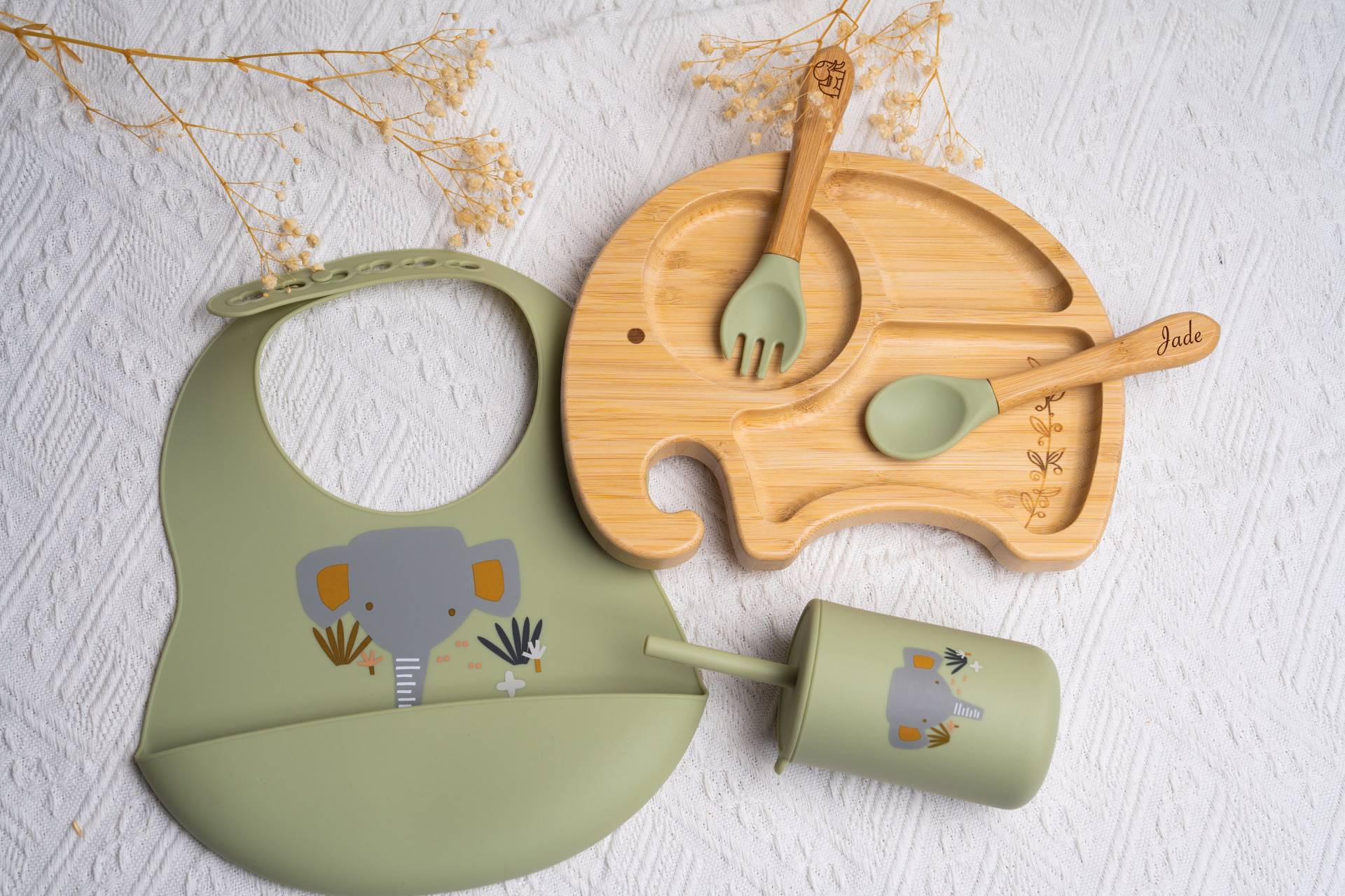 Personalisiertes Kinder-Teller - Und Besteckset/Teller Besteck Aus Bambus Geschenk Zur Geburt Baby-Bambus-Mahlzeitenset Personalisiertes Kinder-Teller - Und Besteckset/Teller Besteck Aus Bambus Geschenk Zur Geburt Baby-Bambus-Mahlzeitenset von LouisAnaCreation