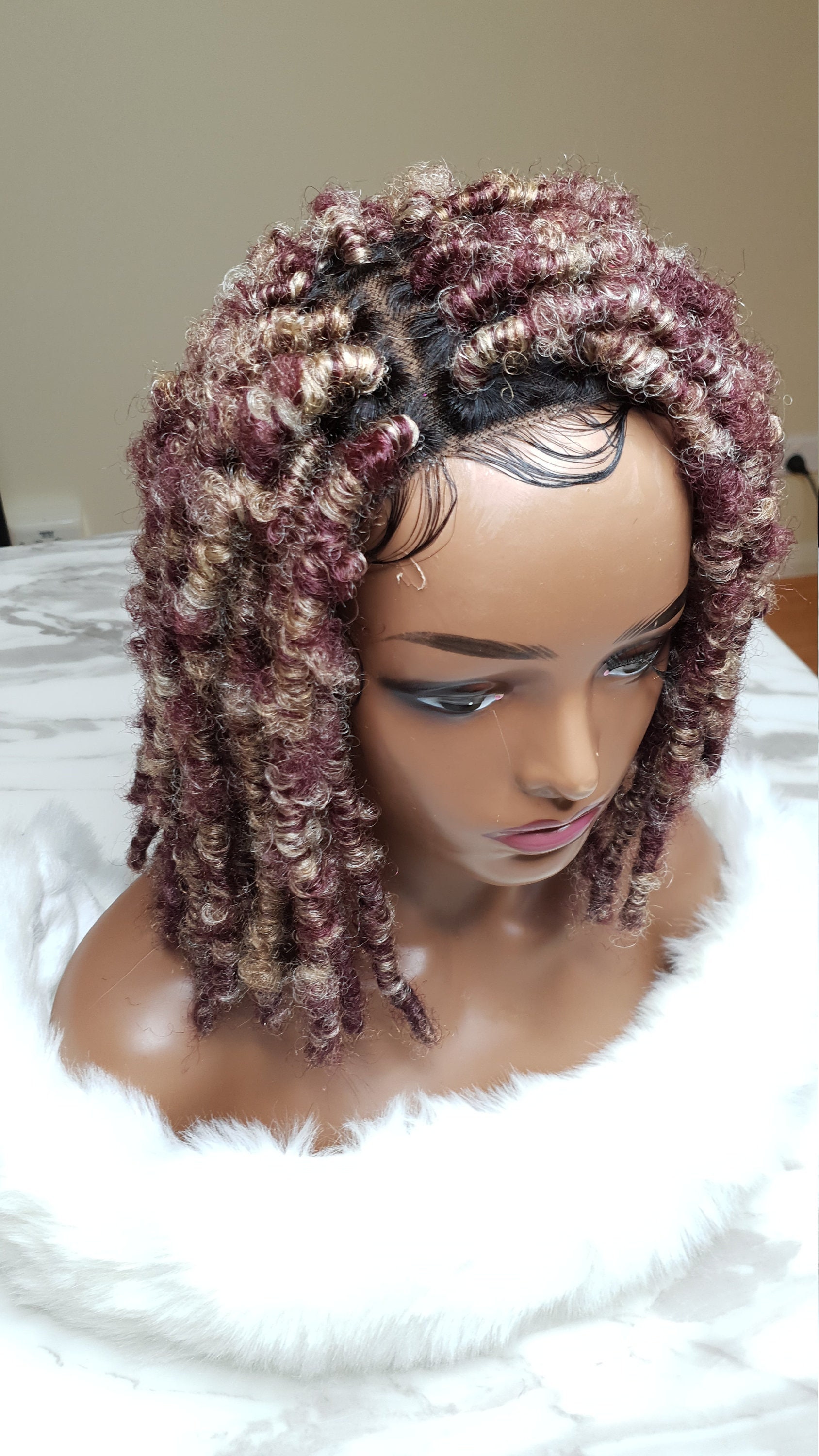 Ombre/Highlight Distressed Locs/Butterfly Locs/Locs/Butterfly Locs Ombre Wig/4x4 Lace Front Butterfly Wig/Lace Wig Ombre/Highlight Distressed Locs/Butterfly Locs/Locs/Butterfly Locs Ombre Wig/4x4 Lace Front Butterfly Wig/Lace Wig von LouiseHairFeel