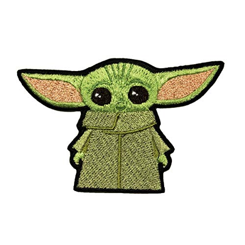 Star Wars Baby Yoda Aufnäher Mandalorian Child Chibi bestickt zum Aufbügeln von Loungefly