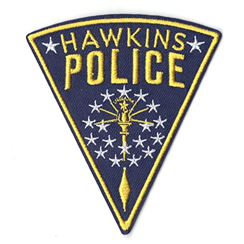Stranger Things Hawkins Police Iron On Patch von Loungefly