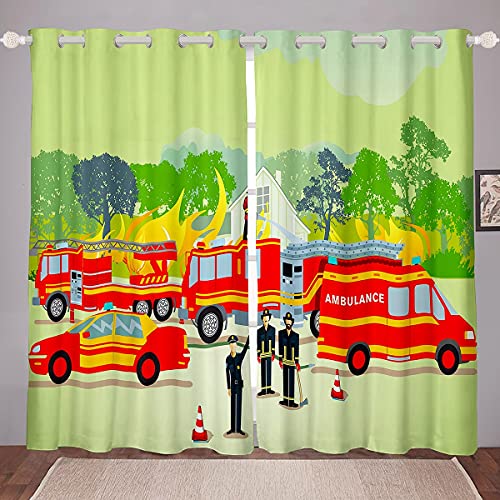 Loussiesd Auto Vorhänge Kinder Jungen Karikatur Feuerwehrauto Blickdichte Vorhänge Jugendliche Feuerwehr Fahrzeuge Drucken Fenstervorhang 245x140cm Feuerwehrauto Raumdekor Loussiesd Auto Vorhänge Kinder Jungen Karikatur Feuerwehrauto Blickdichte Vorhänge Jugendliche Feuerwehr Fahrzeuge Drucken Fenstervorhang 245x140cm Feuerwehrauto Raumdekor von Loussiesd