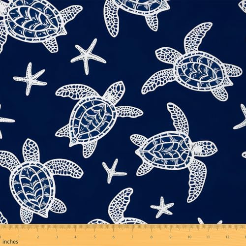 Loussiesd Kinder Meeresschildkröte Stoff für Stühle 92x150cm Ozean Marine Thema Dekorative Patchwork Stoffe Hawaiian Sommer Schildkröte Wasserdichter Polsterstoff für Stühle Loussiesd Kinder Meeresschildkröte Stoff für Stühle 92x150cm Ozean Marine Thema Dekorative Patchwork Stoffe Hawaiian Sommer Schildkröte Wasserdichter Polsterstoff für Stühle von Loussiesd