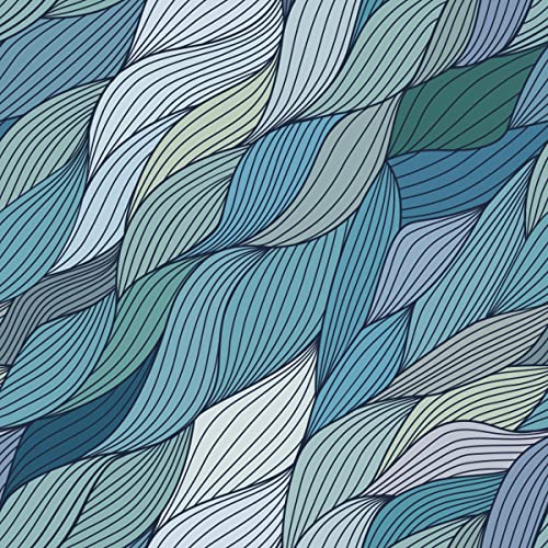 Petrolfarbener Stoff von der Werft, Abstrakte Kunst, Ozeanwelle, Polsterstoff für Stühle, geometrischer Blattstil, Dekorationsstoff für Polster und Heimwerkerprojekte, 92x150 cm, Mintgrünblau Petrolfarbener Stoff von der Werft, Abstrakte Kunst, Ozeanwelle, Polsterstoff für Stühle, geometrischer Blattstil, Dekorationsstoff für Polster und Heimwerkerprojekte, 92x150 cm, Mintgrünblau von Loussiesd