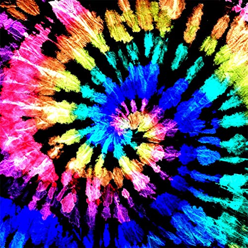 Loussiesd Tie Dye Polsterstoff für Stühle,bunter Boho Trippy Swirl Outdoor Stoff als Meterware,Regenbogen Hippie Bohemien Zigeuner Dekostoff für Polster und Heimwerkerprojekte,92x160cm,Schwarz Blau Loussiesd Tie Dye Polsterstoff für Stühle,bunter Boho Trippy Swirl Outdoor Stoff als Meterware,Regenbogen Hippie Bohemien Zigeuner Dekostoff für Polster und Heimwerkerprojekte,92x160cm,Schwarz Blau von Loussiesd