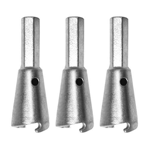 Louttary 3-teiliges Drehwerkzeug mit Sechskant-Griff, schnell Twister, 1,5 – 6, quadratisch, 2 – 6 Wege, gedreht, für Antrieb von elektrischen Bohrmaschinen von Louttary