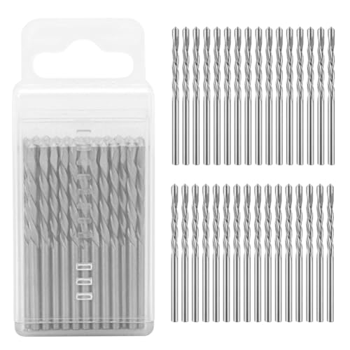Louttary 50 Stück 1/8 Zoll Führungsspitze für Trockenbau, Schneidwerkzeuge für Trockenbau, Verwendung mit einer Spiralsäge von Louttary