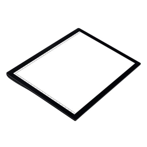 Louttary A4-Zeichenbrett-Pad, Kopiertisch, Lithium-Batterie, LED-Leuchtkopie, Zeichentablett, Kopier- und Schreibplattform, Augenschutz Einfacher von Louttary